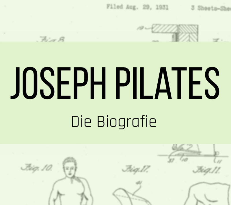 Ausschnitt Buchcover "Joseph Pilates. Die Biografie" von Eva Rincke